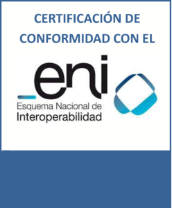 Certificación de Conformidad con el Esquema Nacional de Interoperabilidad